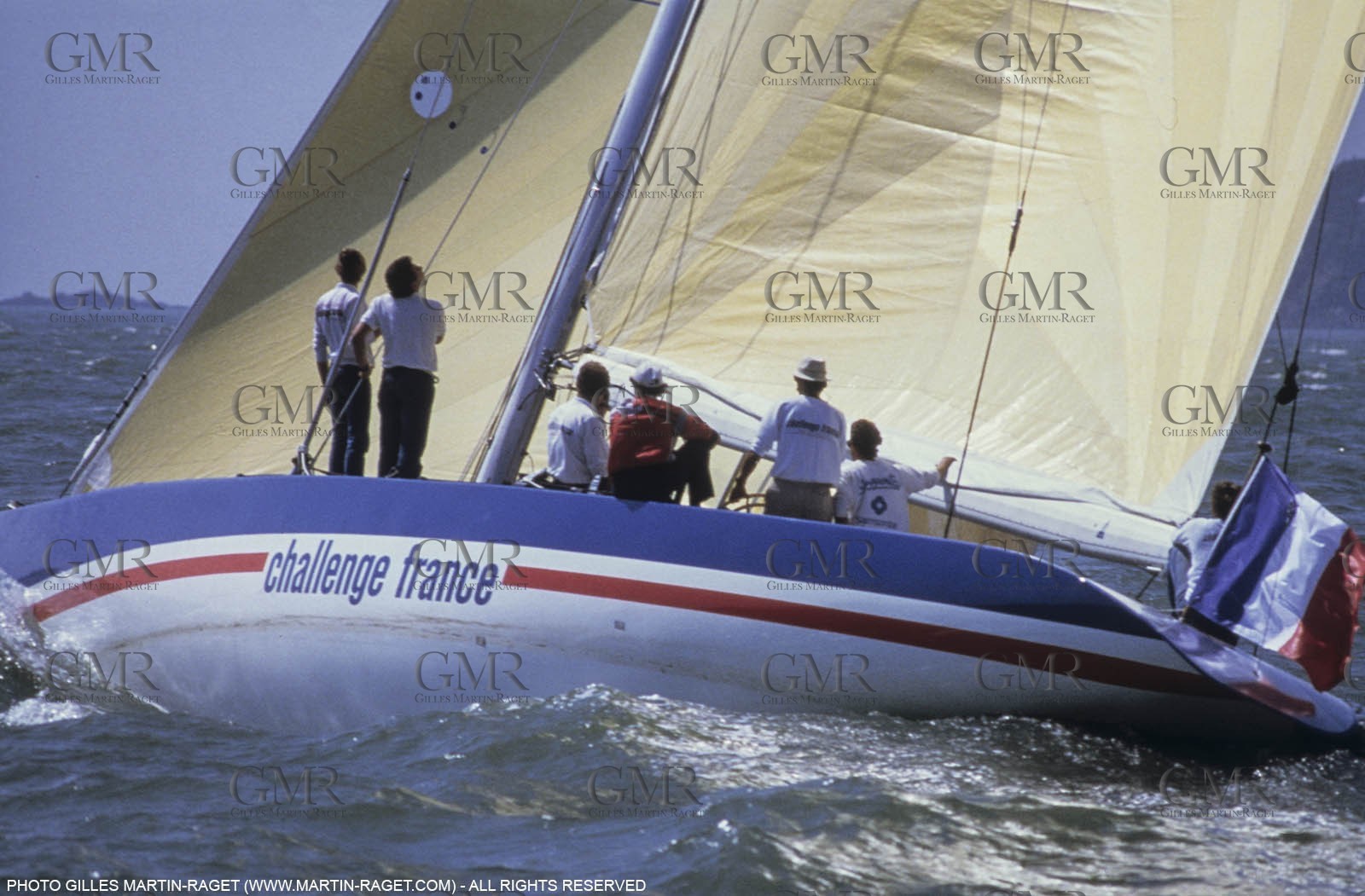 Sailing, Yacht Racing, 26th America's Cup Fremantle 1987, Challenge France