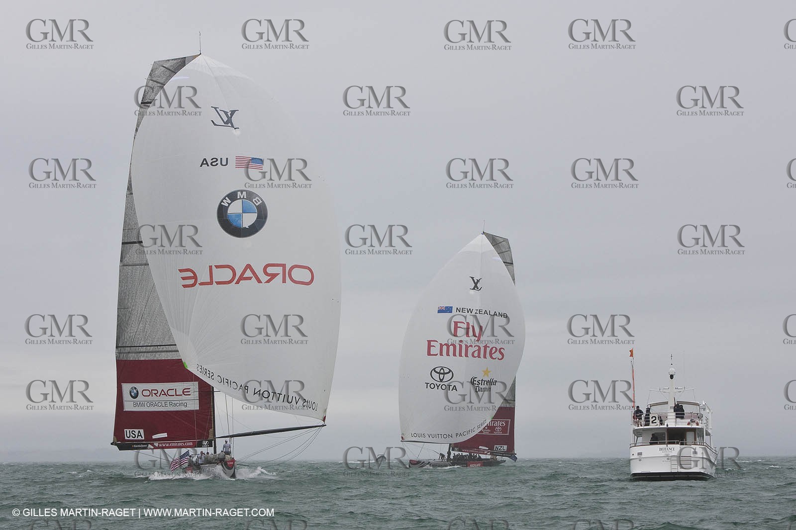 09 02 2009 - Auckland (NZL) - Louis Vuitton Pacific Series - Racing Day 9 - Round Robin 2