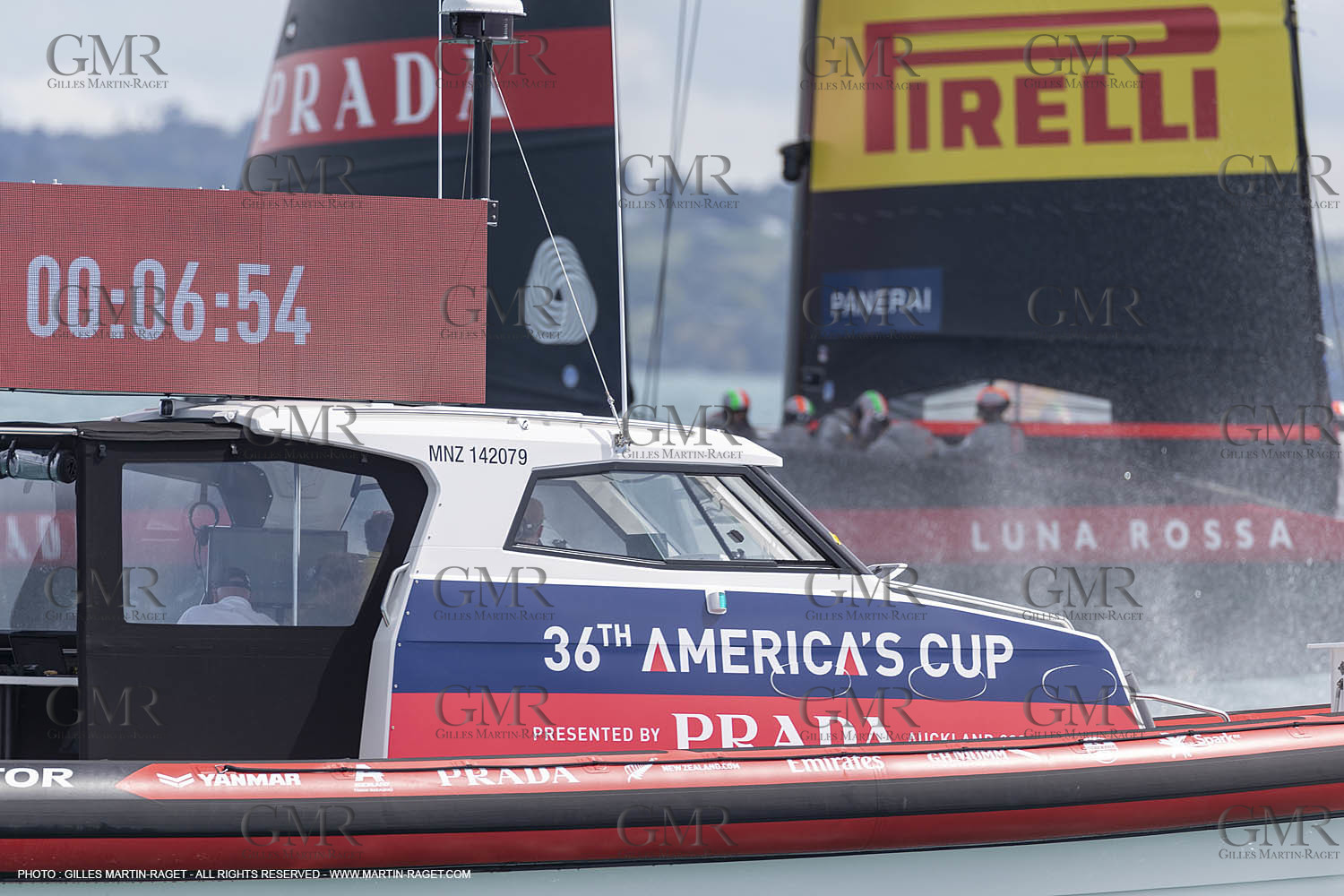 08 12 2020 - Auckland (NZL) - 36th America's Cup - Practice Sessions - Day 1