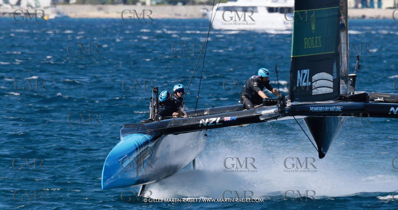 10 09 2025, Saint-Tropez,(FRA), Rockwool SailGP France Saint-Tropez, Race Day 1