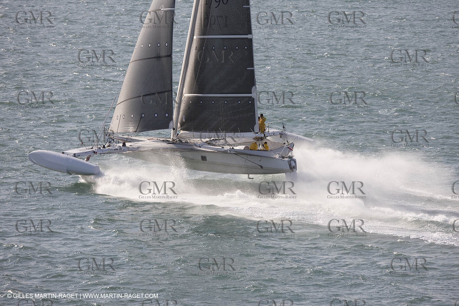 03 10 2008 - Fos   mer (FRA, 13) - L'Hydroptère - Speed record attempt