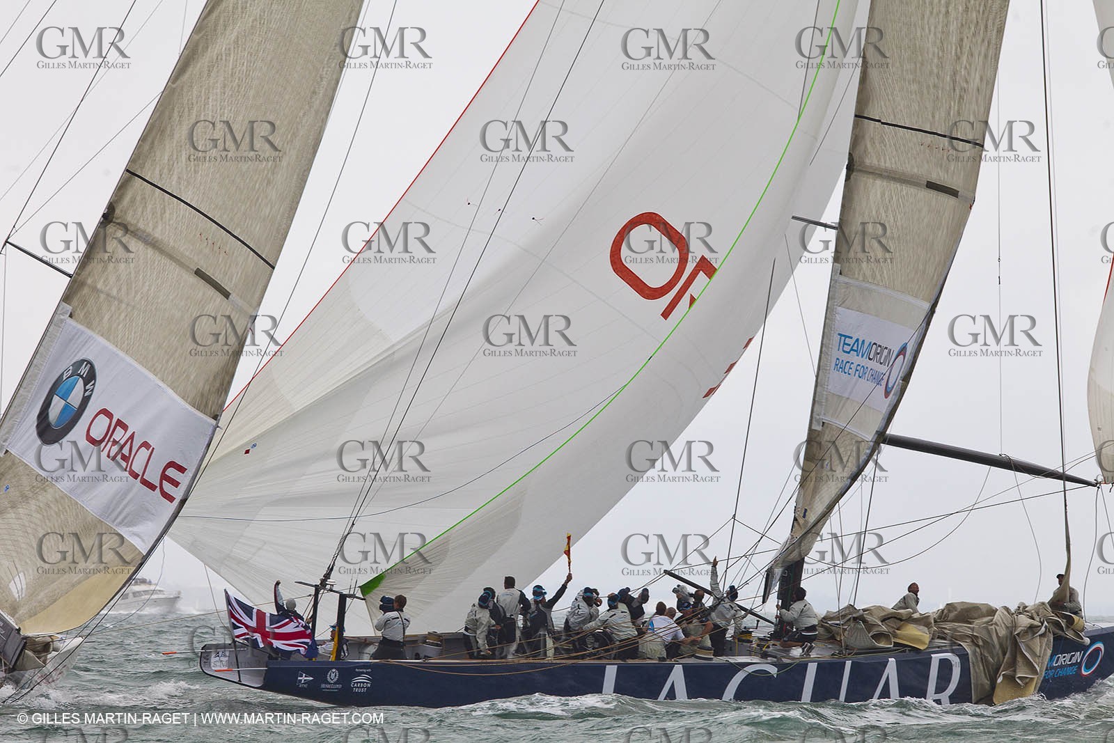 06 08 2010 - Cowes (UK, IOW) - The 1851 Cup -  BMW ORACLE Racing - Day 4