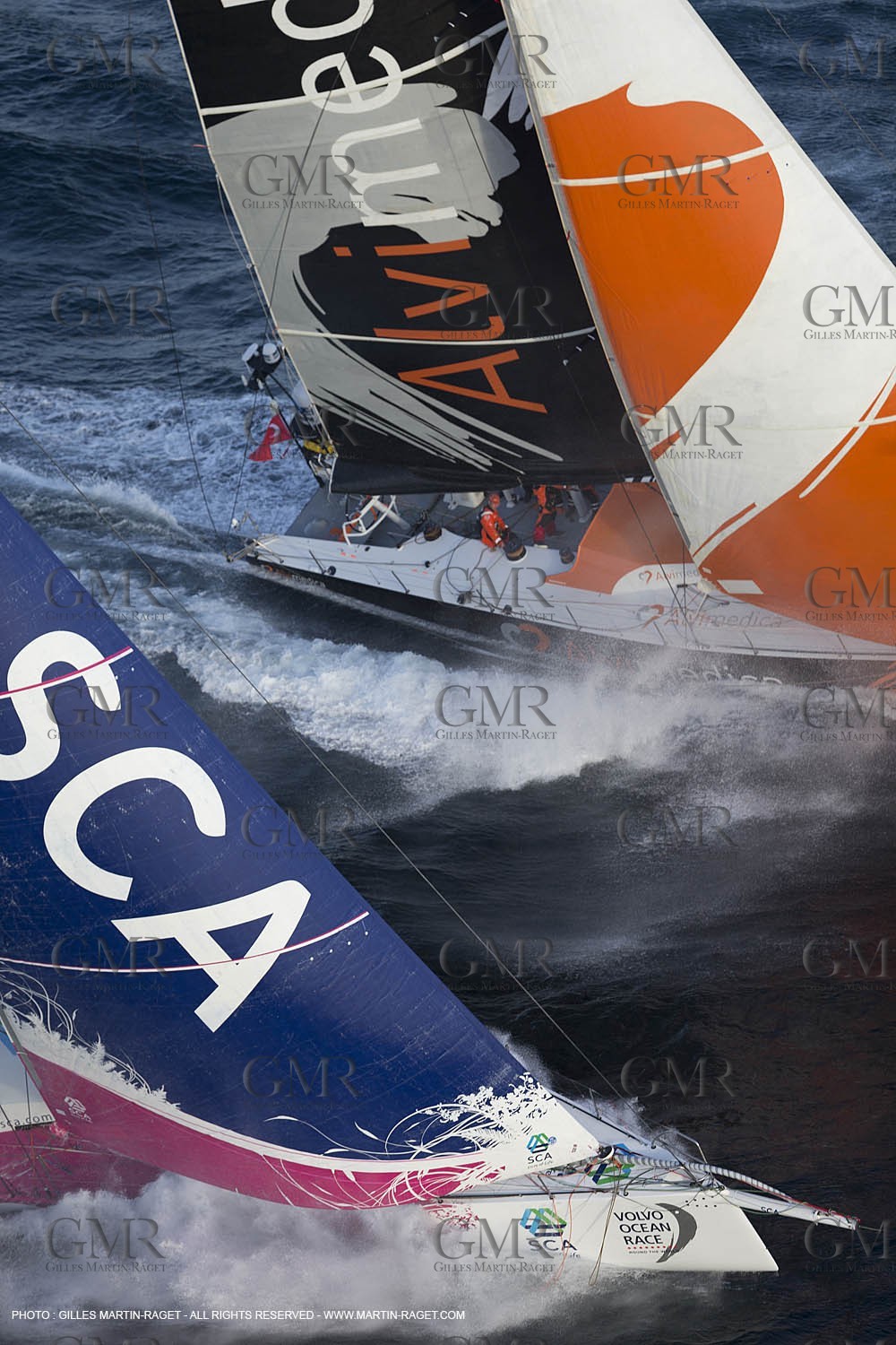 19 11 2014, Cape Town (ZAF), Volvo Ocean Race 2014-15, Team Alvimedica, Start Leg 2