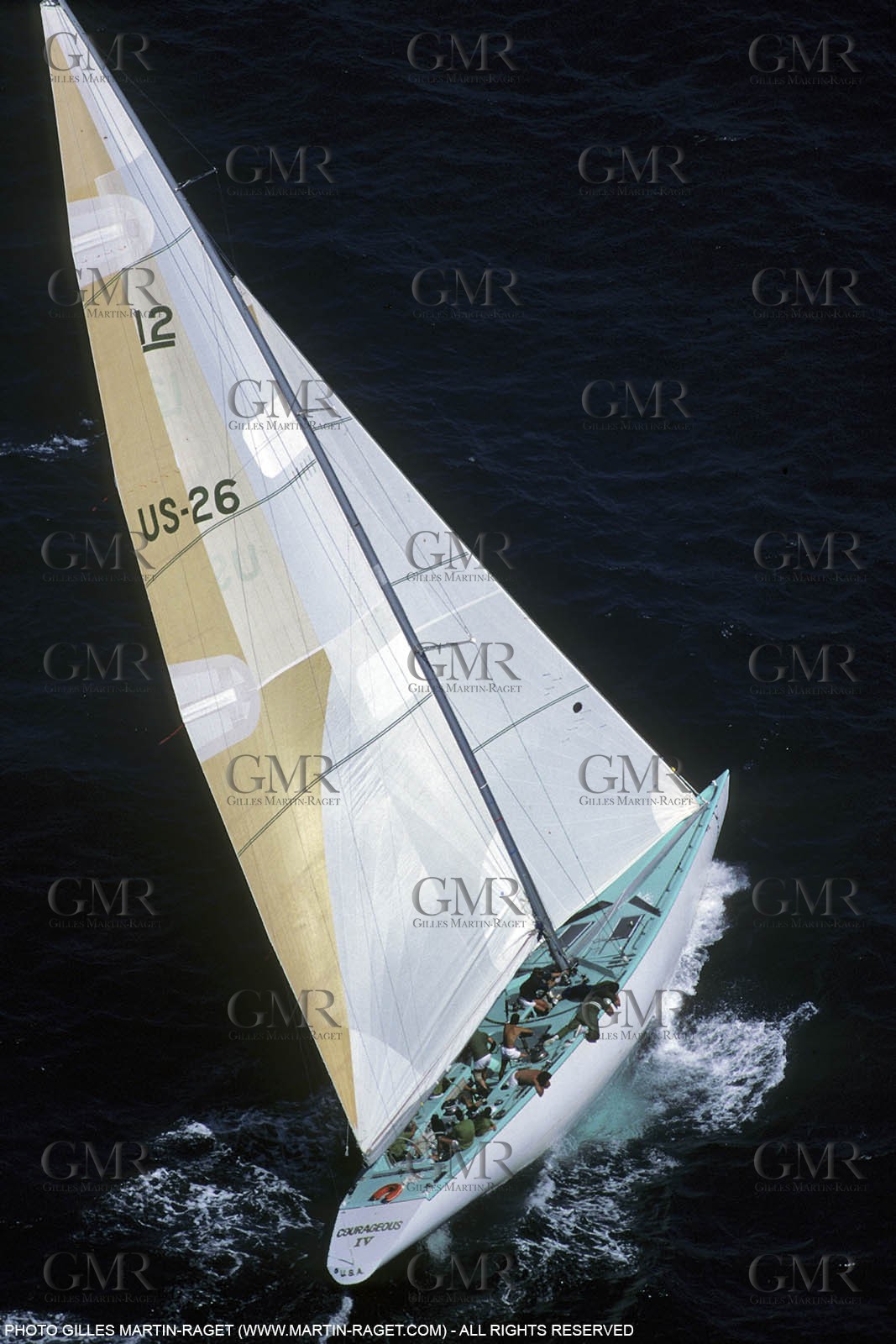 America's Cup, Fremantle 1987, Heart of America, Courageous