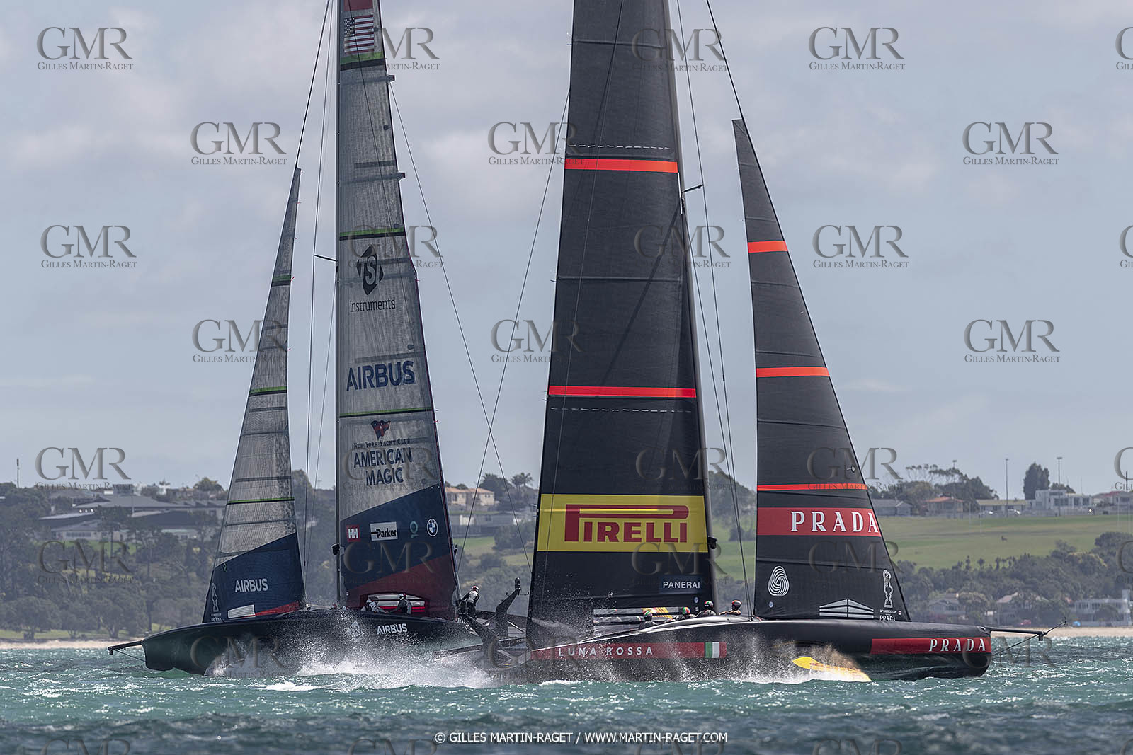 11 01 2021, Auckland (NZL), 36th America's Cup, Practice Racing