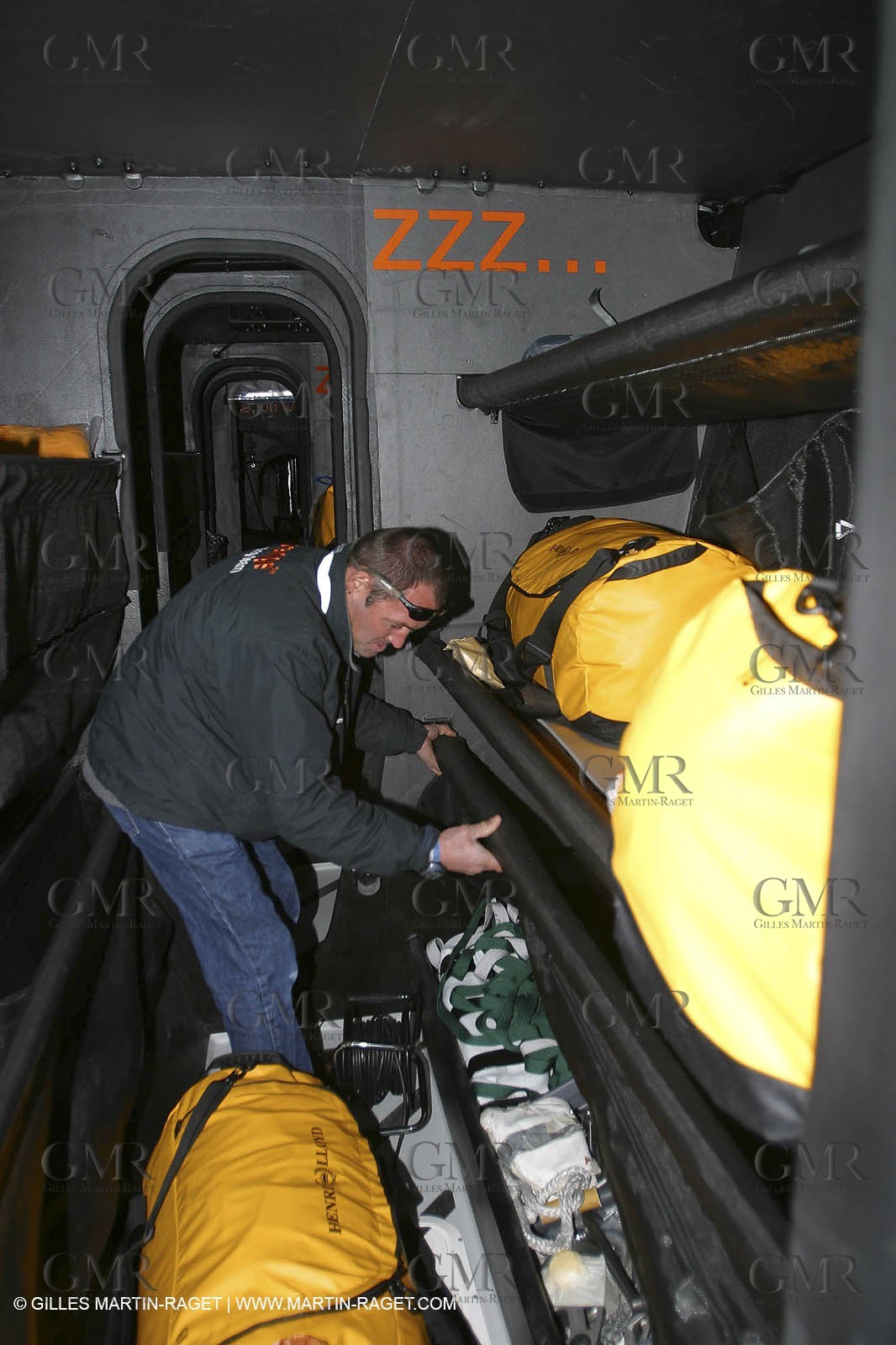Orange II - 2004 Jules Verne Trophy - Start - Ronan Legoff
