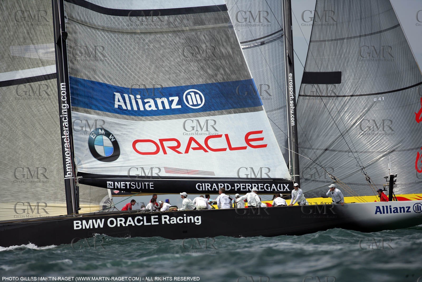 30 04 2007-Valencia (Spain)- 32nd America's Cup - Louis Vuitton Cup - RR2 - Day 2 - BMW ORACLE Racing