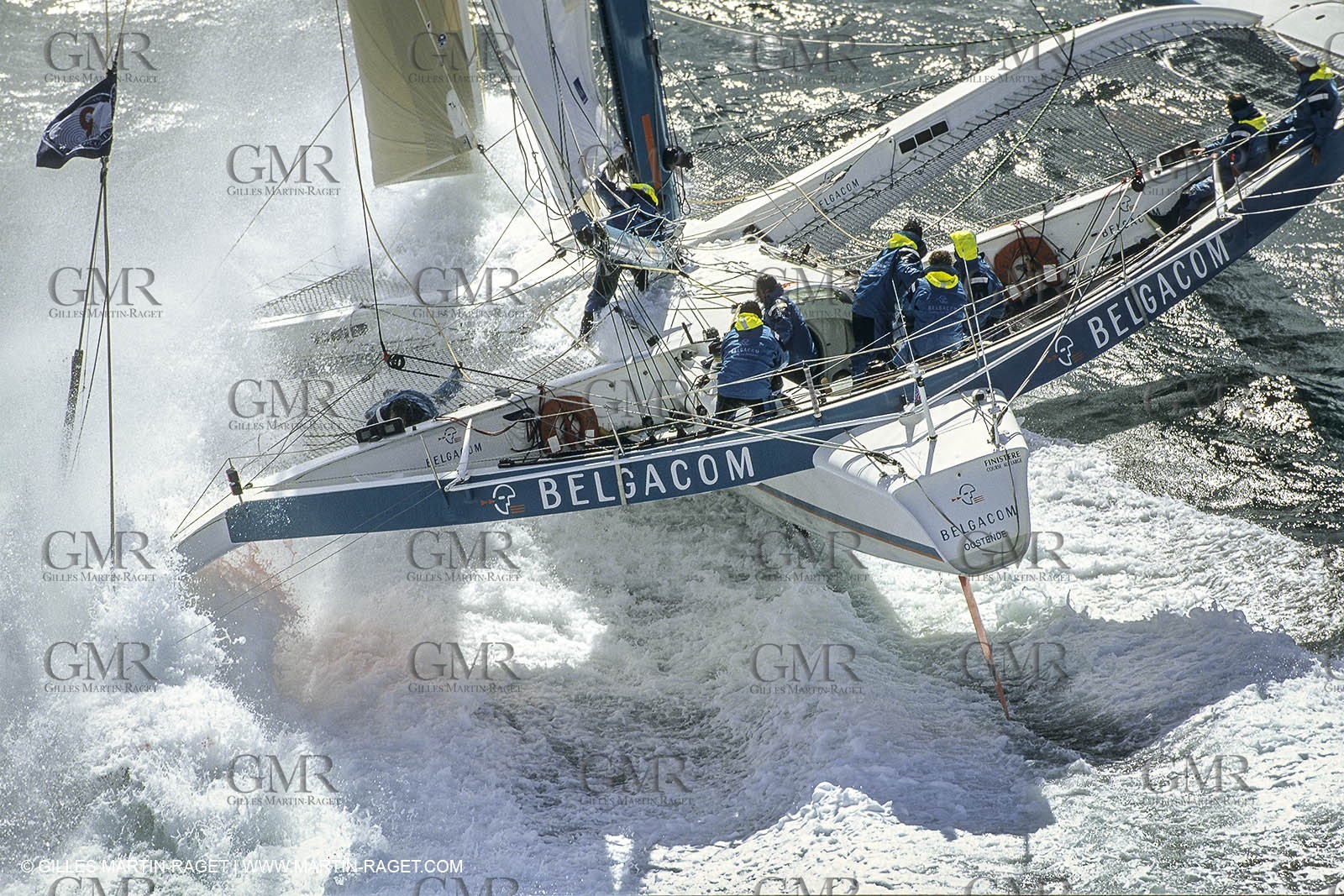 Yacht Racing, Multihull, ORMA 60, Jean-Luc Nélias, Belgacom