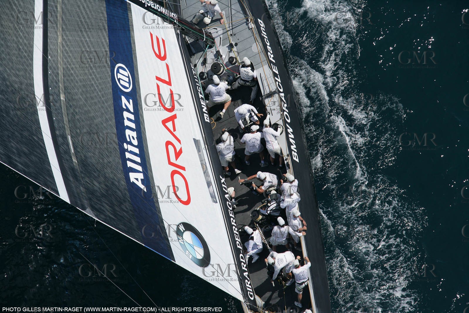 09 05 2007-Valencia (Spain)- 32nd America's Cup - Louis Vuitton Cup - RR2 - Day 11 - BMW ORACLE Racing