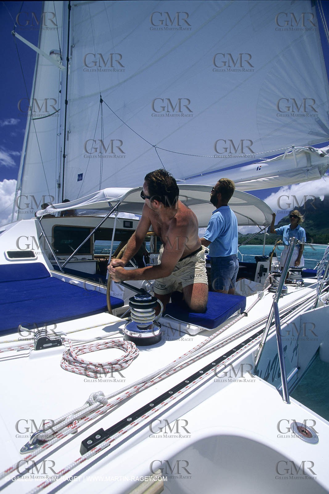 Sailing, cruising, people