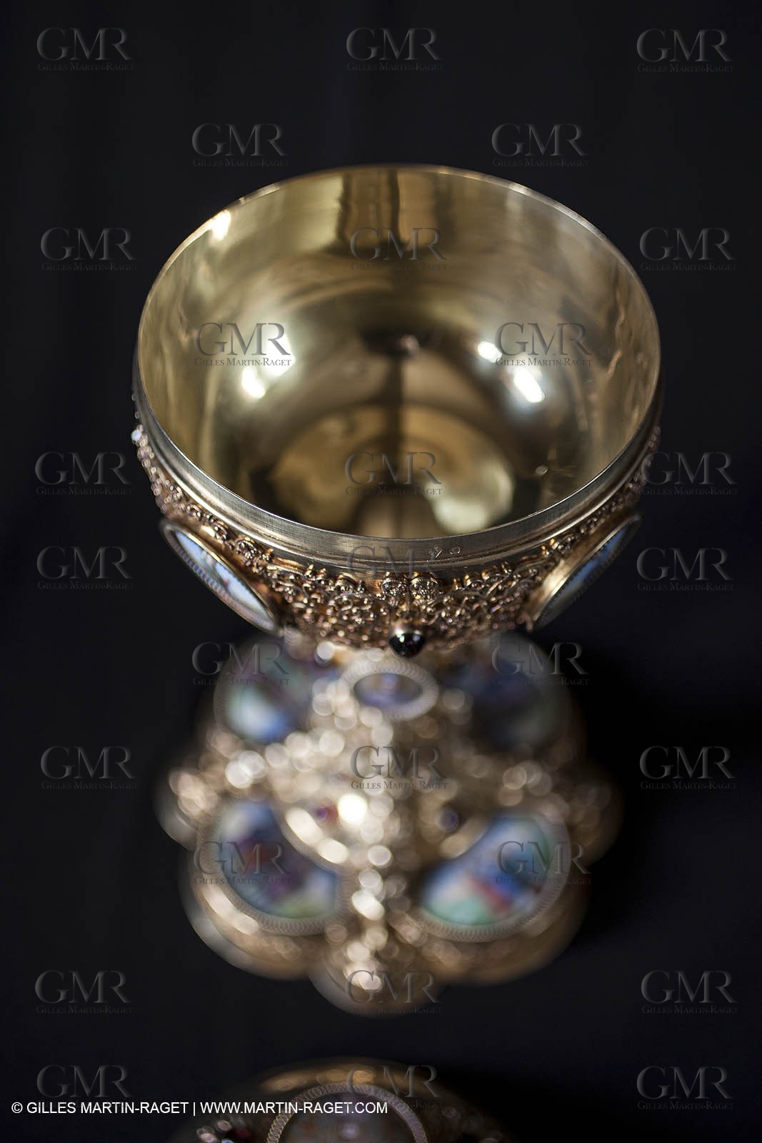 04 02 2013 - Marseille(FRA,13), Notre Dame de la Garde,liturgical silverware
