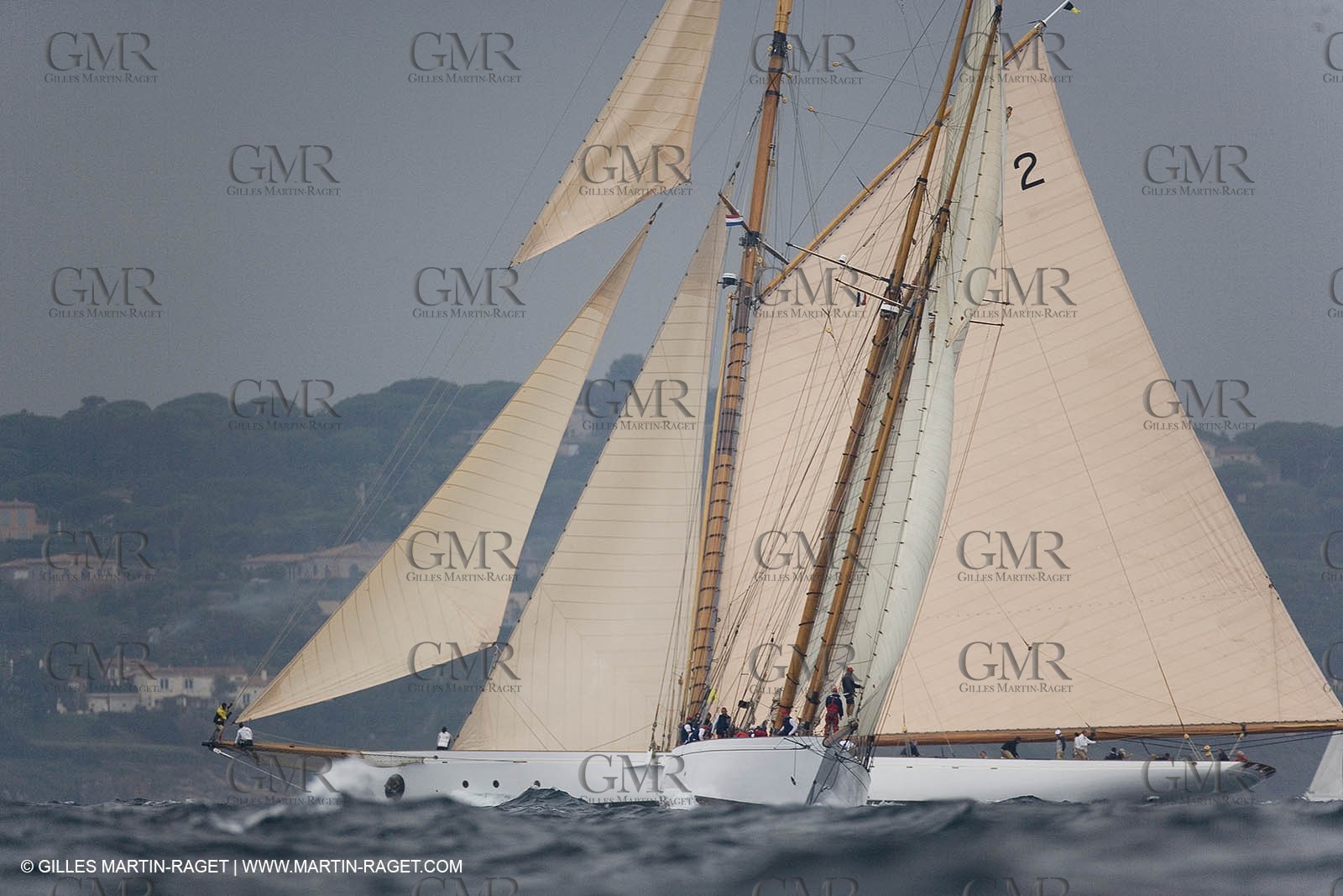 Sailing, Classic yachts, Voiles de Saint-Tropez 2006