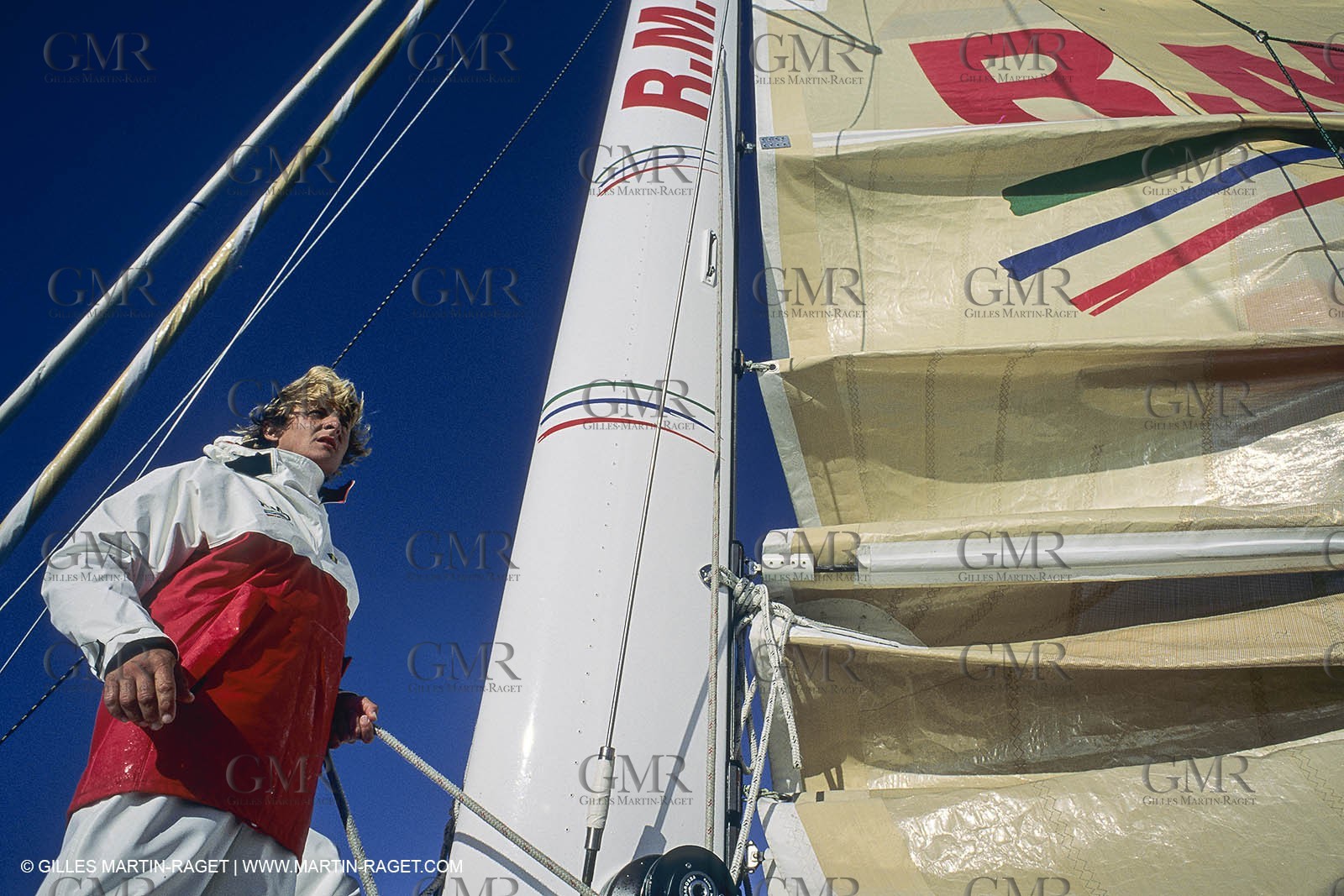 Yacht Racing, Multihull, ORMA 60, Laurent Bourgnon, Primagaz