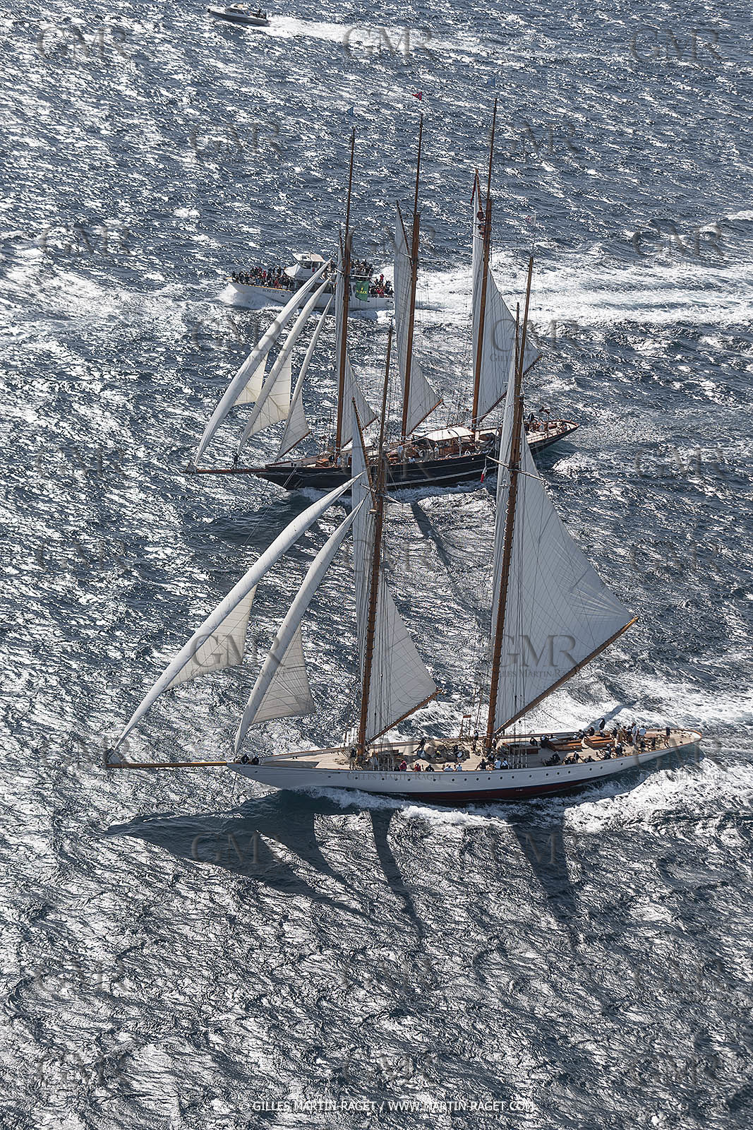 28 09 2022? Saint-Tropez,(FRA,83), Les Voiles de Saint-Tropez 2022 Régate N° 2 poup les modernes, navigation libre pour les grandes goélettes