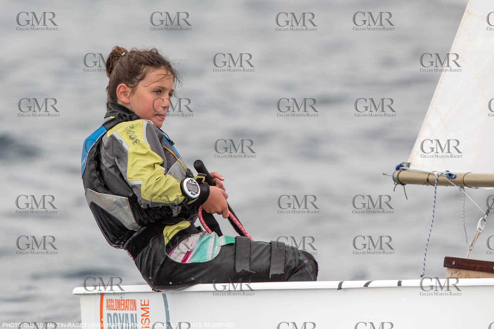 15 04 2016, Marseille (FRA,13), SNIM Dériveurs, Coupe Internationale de Printemps Optimist, Final Day