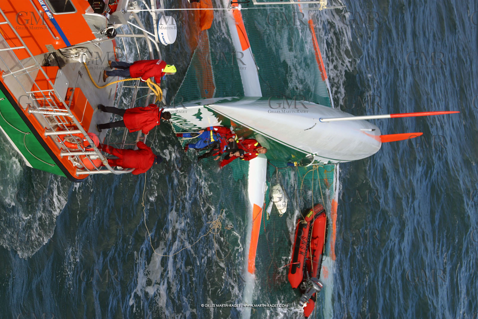 Route du Rhum 2002 - Saint Malo - ORMA 60' Trimarans - Back to dock