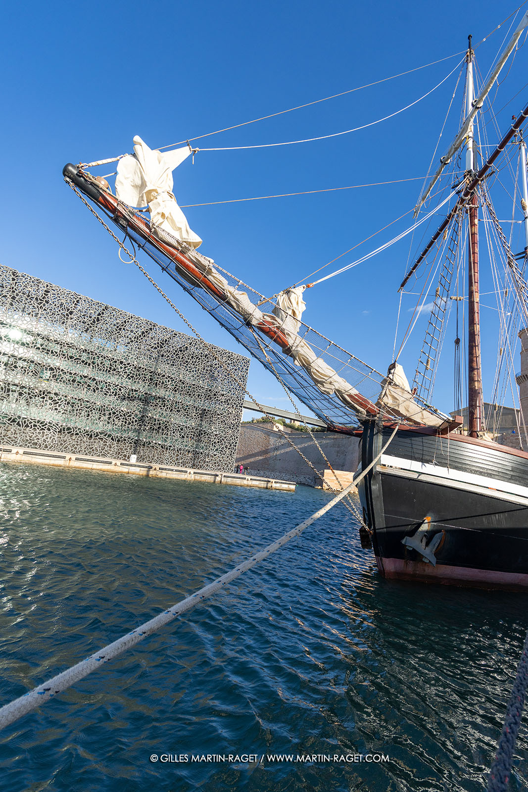 23 10 2025, Marseille (FRA), MED25 - Armada pour la Paix - Le Bel Espoir ammaré au Mucem