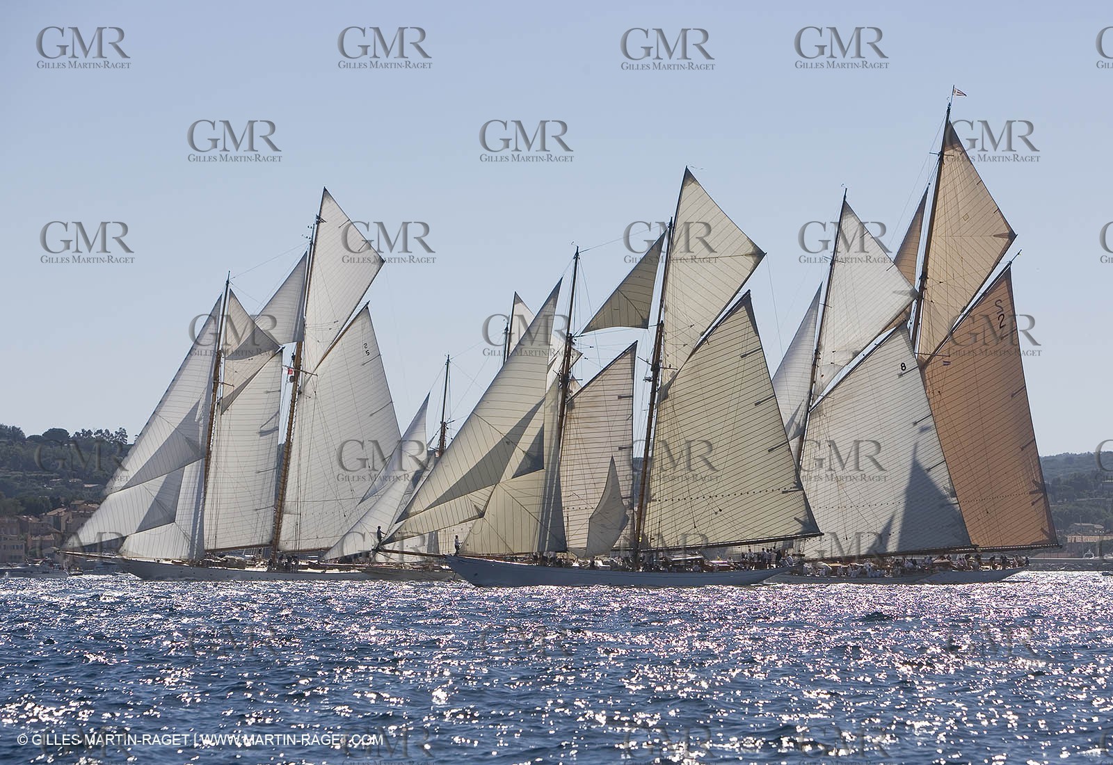 Sailing, Classic yachts, Voiles de Saint-Tropez 2006