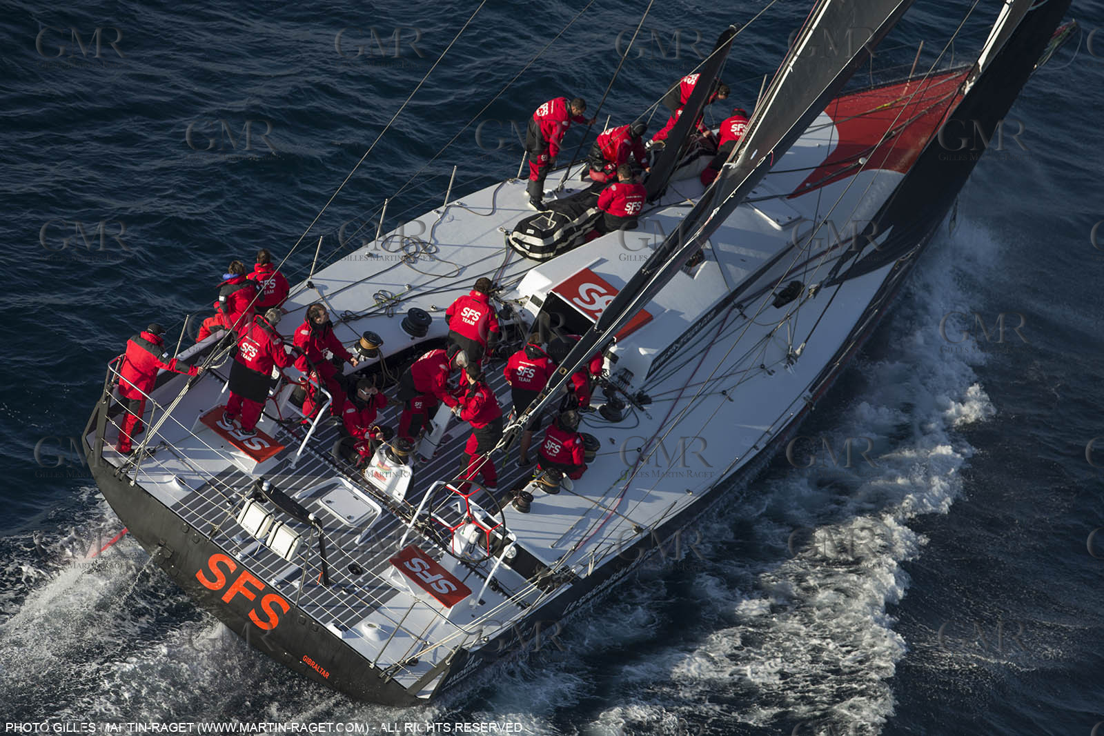 24 mars 2016   Marseille (FRA,13), SFS II (skipper Lionel Péan), last training before Marseille Sailing Week