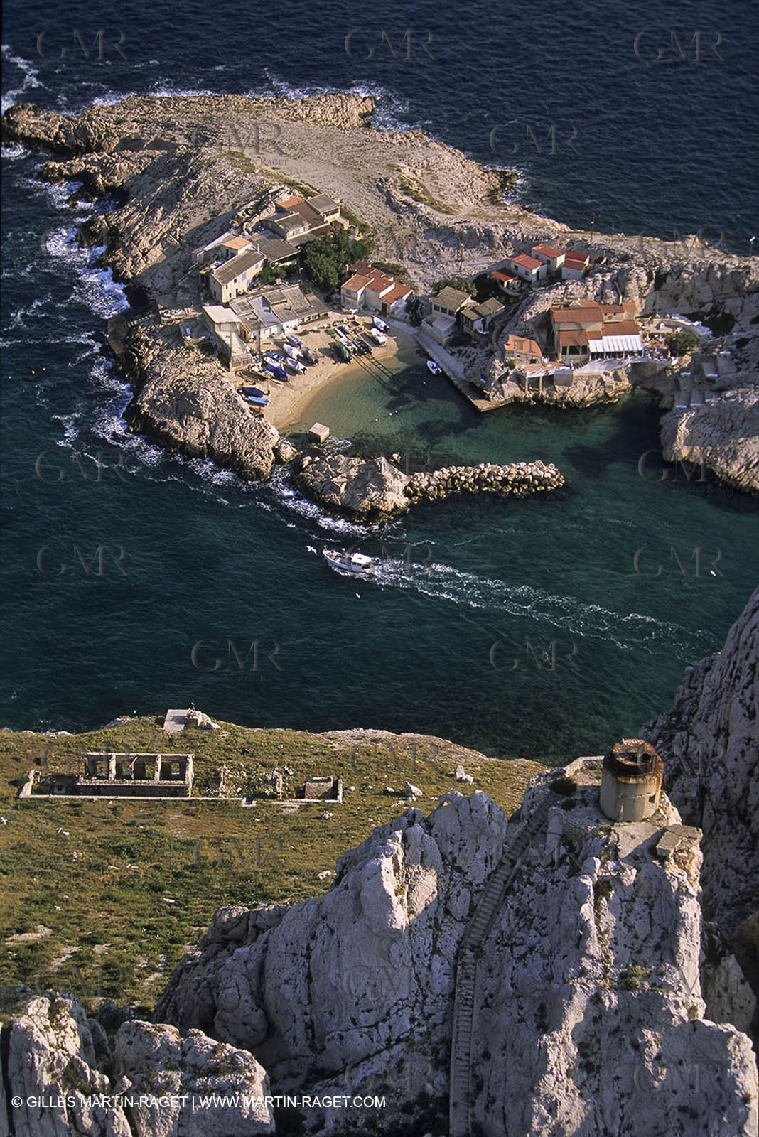 Marseille (FRA,13) - Les Calanques - Ile Maire - Cape Croisette