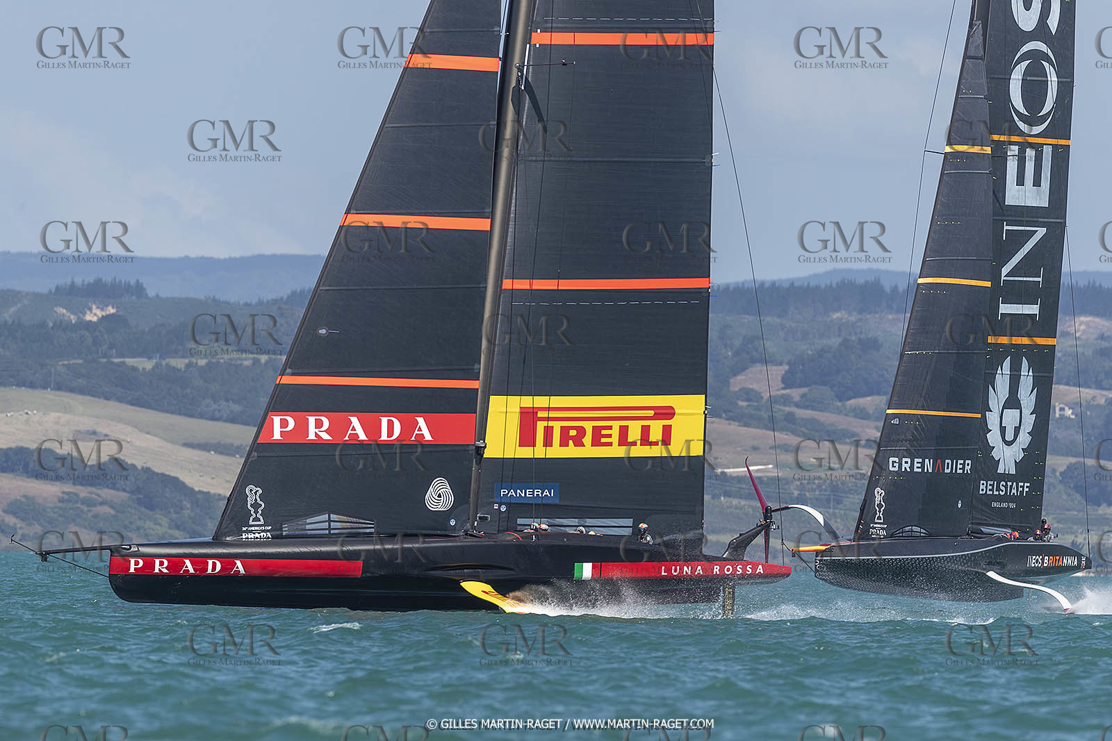 12 01 2021, Auckland (NZL), 36th America's Cup, Practice Racing