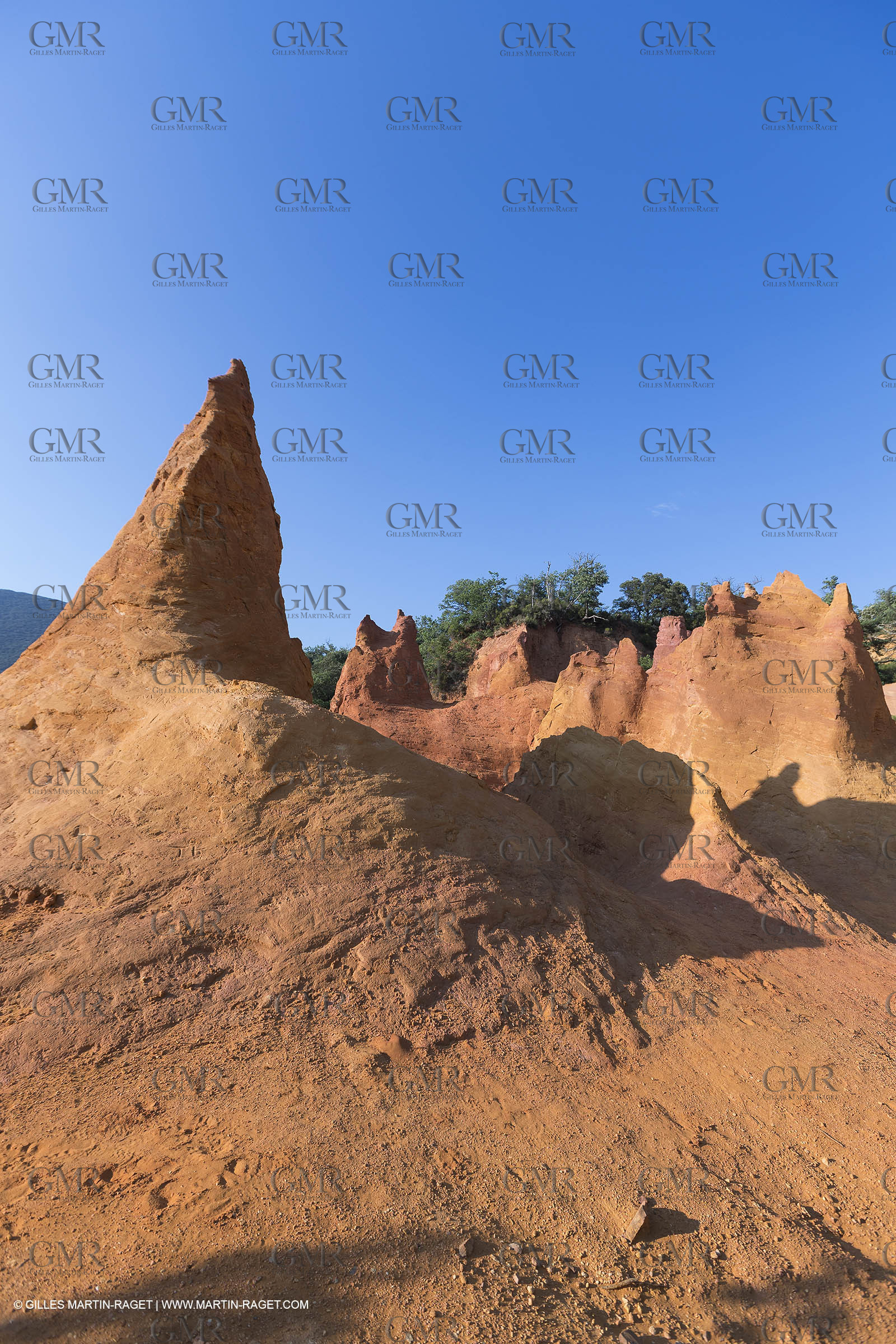 21 06 2018, Rustrel (FRA, 84), Anciennes carrières d'ocre