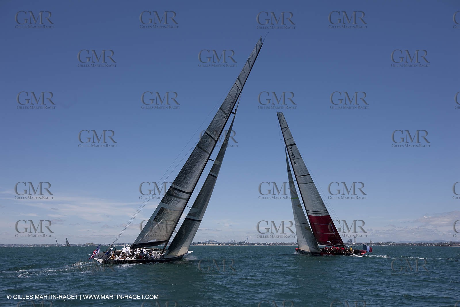 21 01 2009 - Auckland (NZL) -  Louis Vuitton Pacific Series - BMW ORACLE Racing - Training