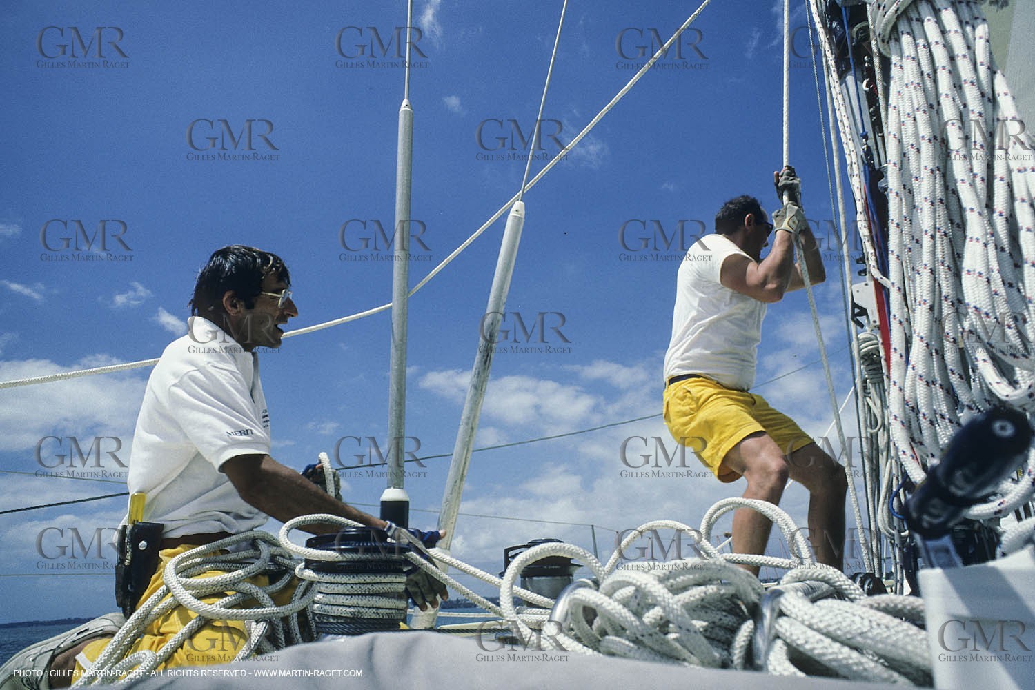 Sailing, Yacht Racing, Whitbread Round The World race 1989-90