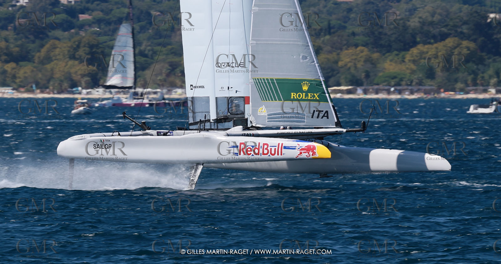 10 09 2025, Saint-Tropez,(FRA), Rockwool SailGP France Saint-Tropez, Race Day 1