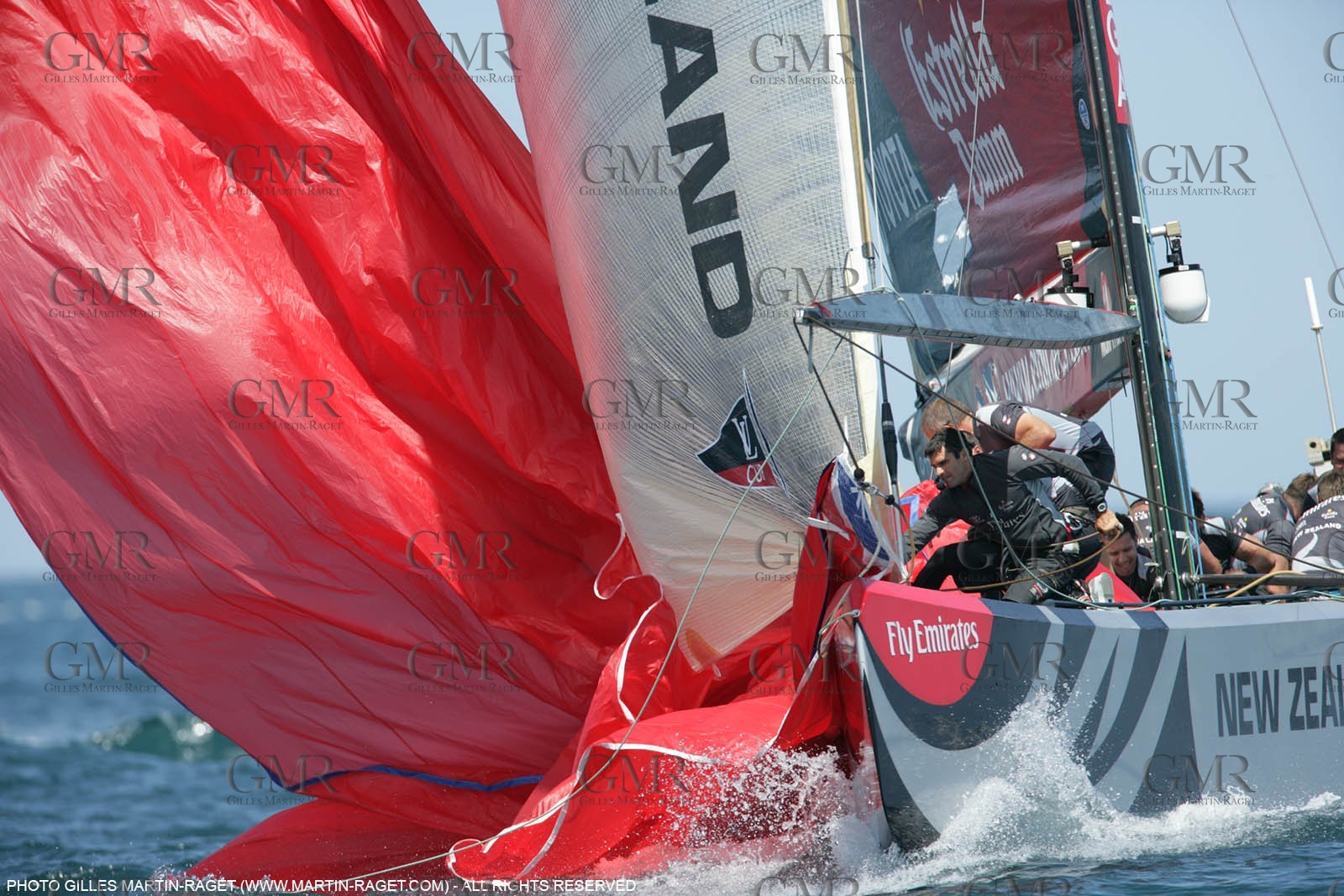 03 06 2007-Valencia (Spain)- 32nd America's Cup - Louis Vuitton Cup Final - Day3