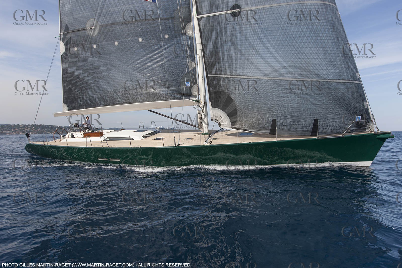 25 06 2015, Saint Tropez (FRA,83) , Sailing, Super yachts, Wally, Genie of The Lamp