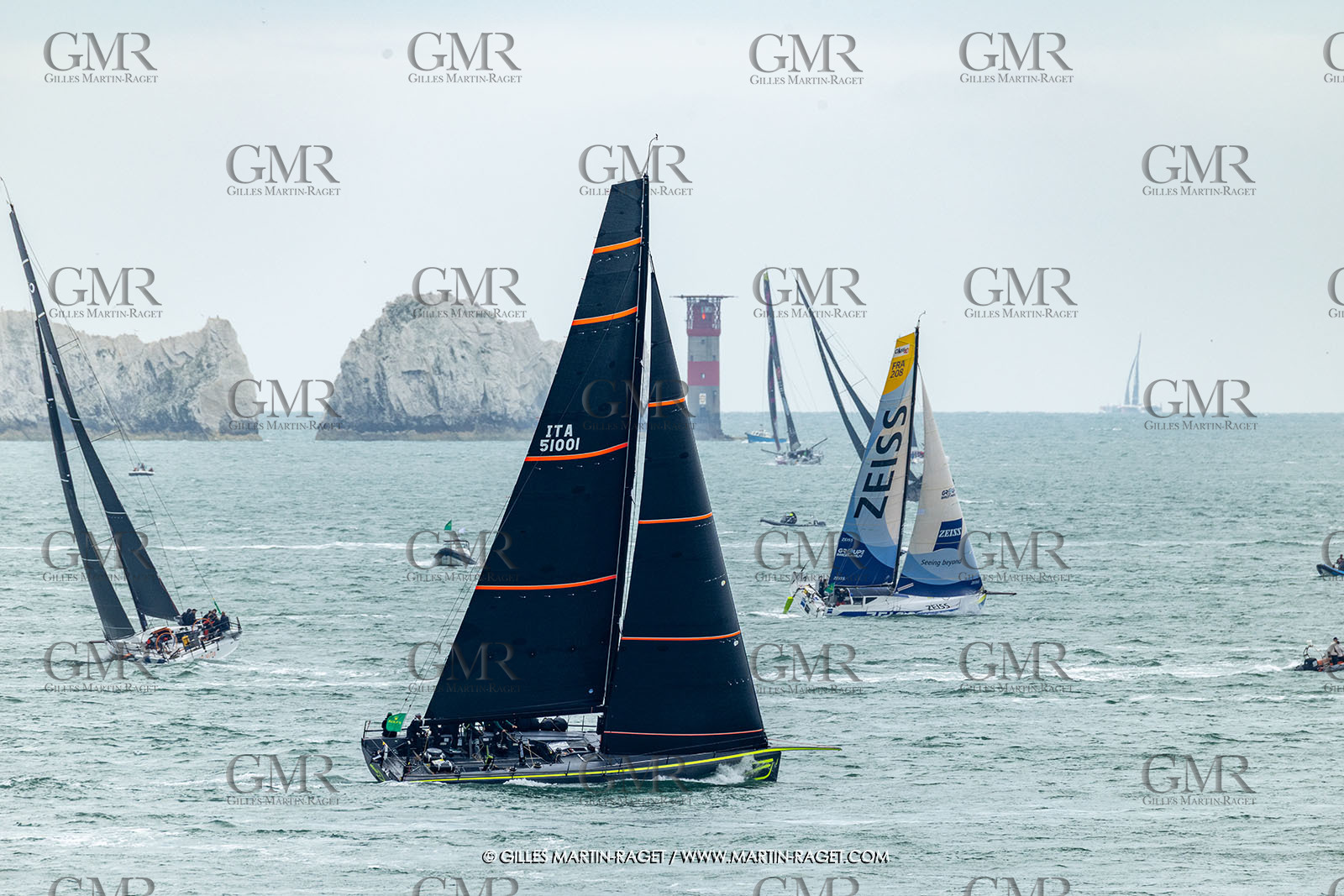26 07 2025, Cowes (UK, IOW), Admiral's Cup 2025, Rolex Fastnet Race start,