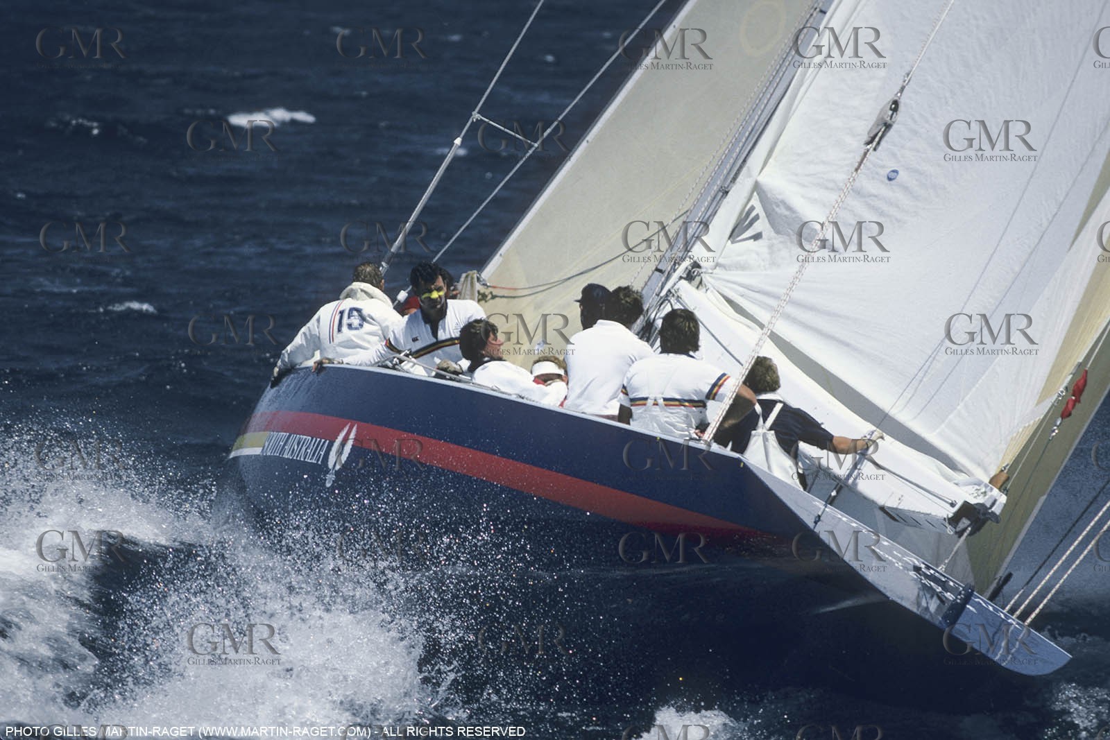 Sailing, Yacht Racing, 26th America's Cup Fremantle 1987