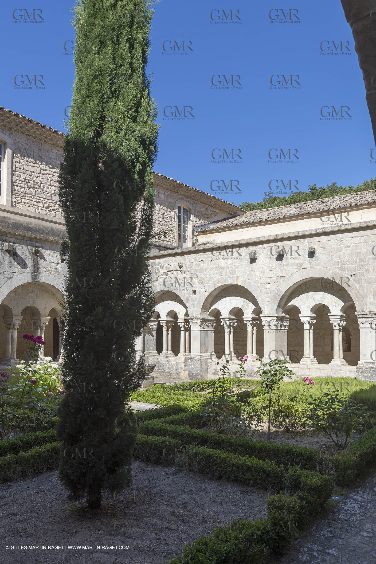 25 06 2018, Gordes (FRA,84), Abbaye de Sénanque