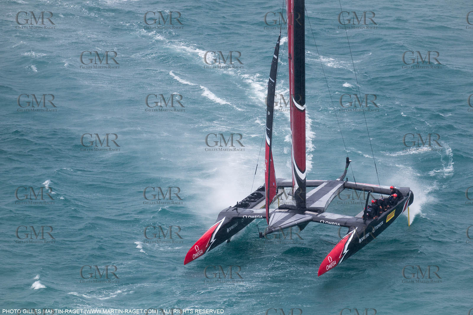 06 06 2017 - Bermuda (BDA) - 35th America's Cup Bermuda 2017 - Louis Vuitton America's Cup Playoffs semi-finals, Day 3