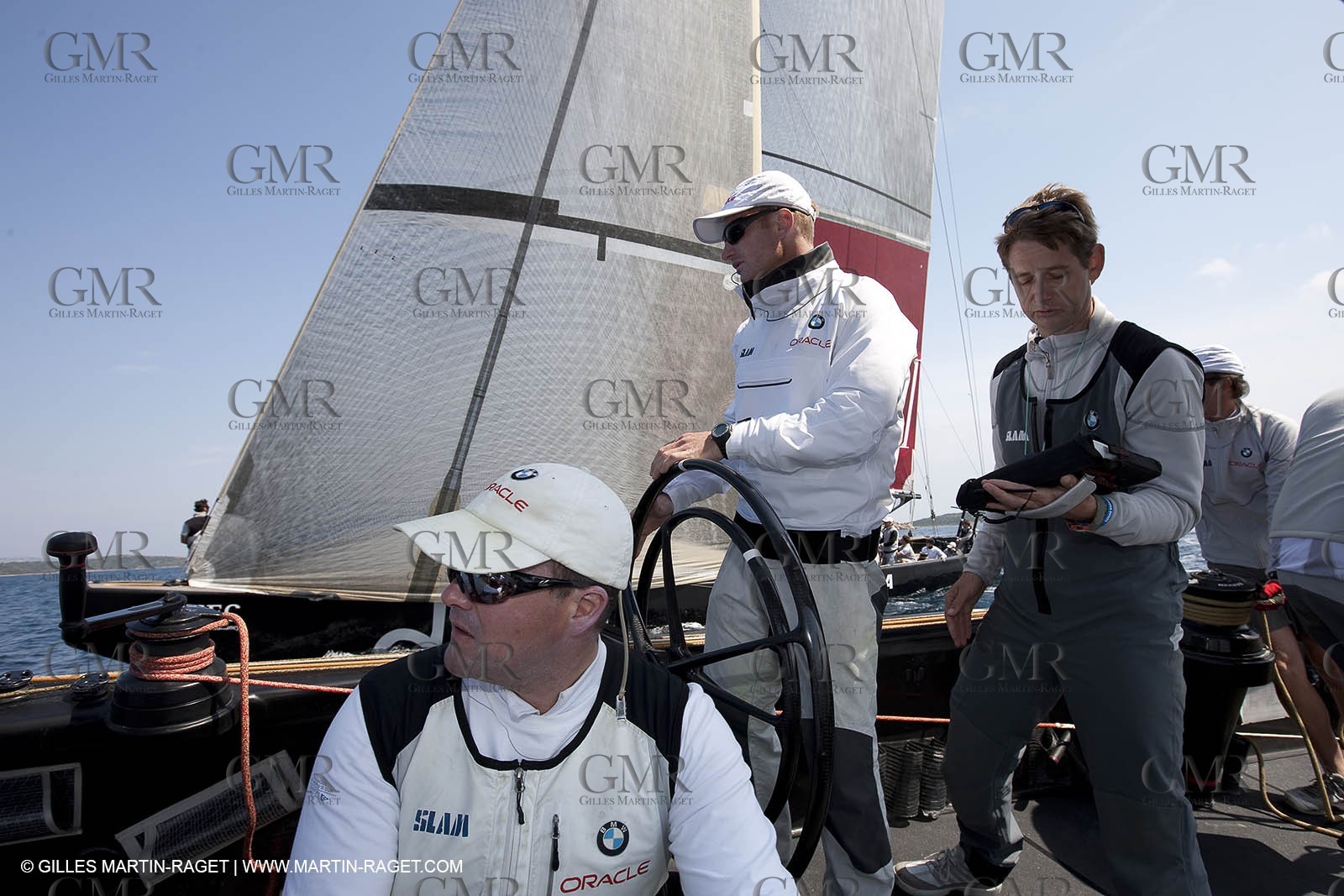 19 05 2010 - La Maddalena (ITA, Sardinia) Louis Vuitton Trophy - BMW ORACLE Racing - Training