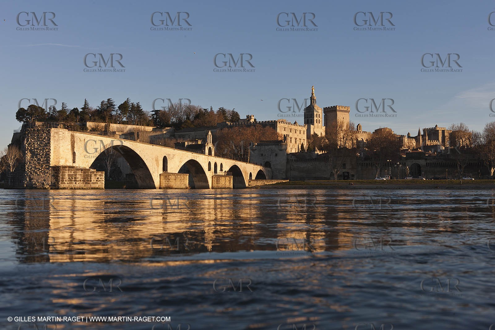 2012,Avignon (FRA,84), Popes palace, Saint Beneze bridge