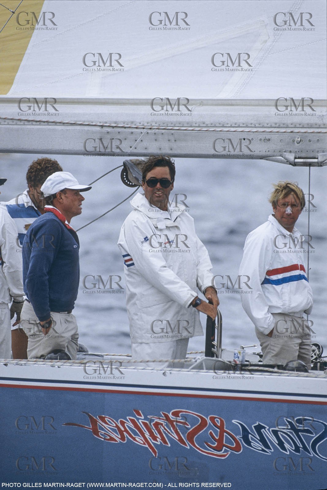 Sailing, Yacht Racing, 26th America's Cup Fremantle 1987, Stars and Stripes, Dennis Conner