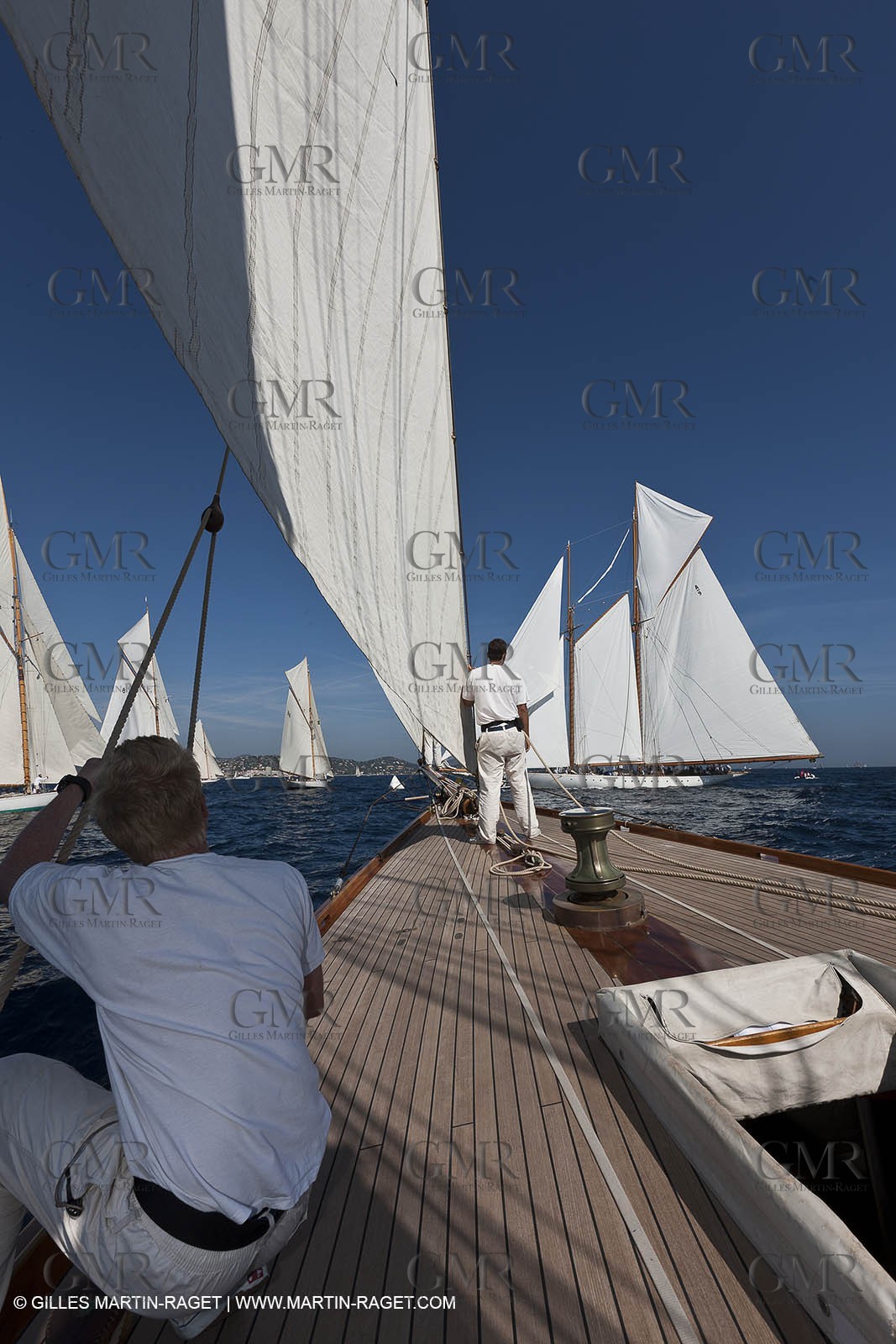 01 10 2011 - Saint Tropez (FRA,13) - Voiles de Saint Tropez 2011 - Classic Yachts - Day 5 - Onboard Mariquita
