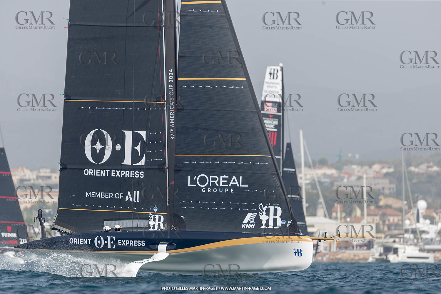 15 09 2023, Vilanova i La Geltru (ESP), 37th America's Cup, Preliminary Regatta N° 1, Race Day 3