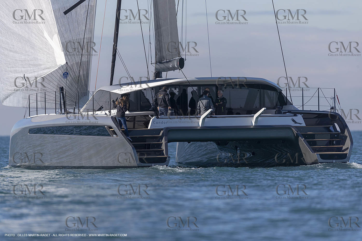 05 02 2019, La Grande Motte (FRA,34), Gunboat 68 sail testing  2