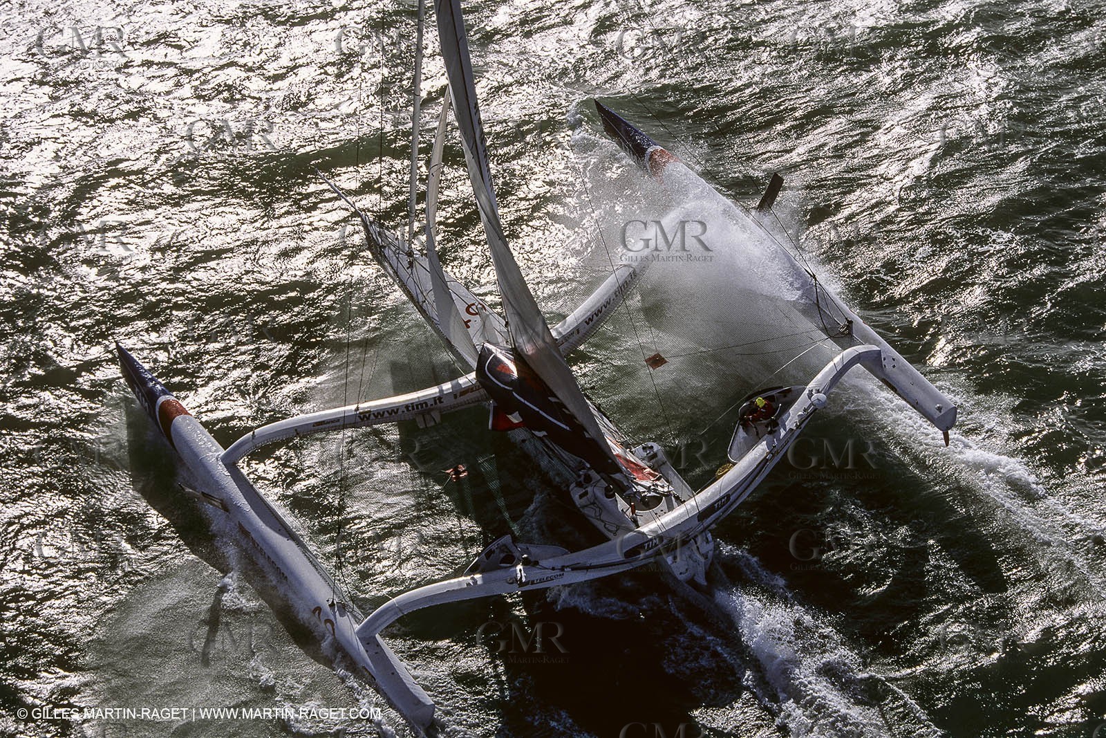 Yacht Racing, Multihull, ORMA 60, Giovani Soldini, Tim - Fila