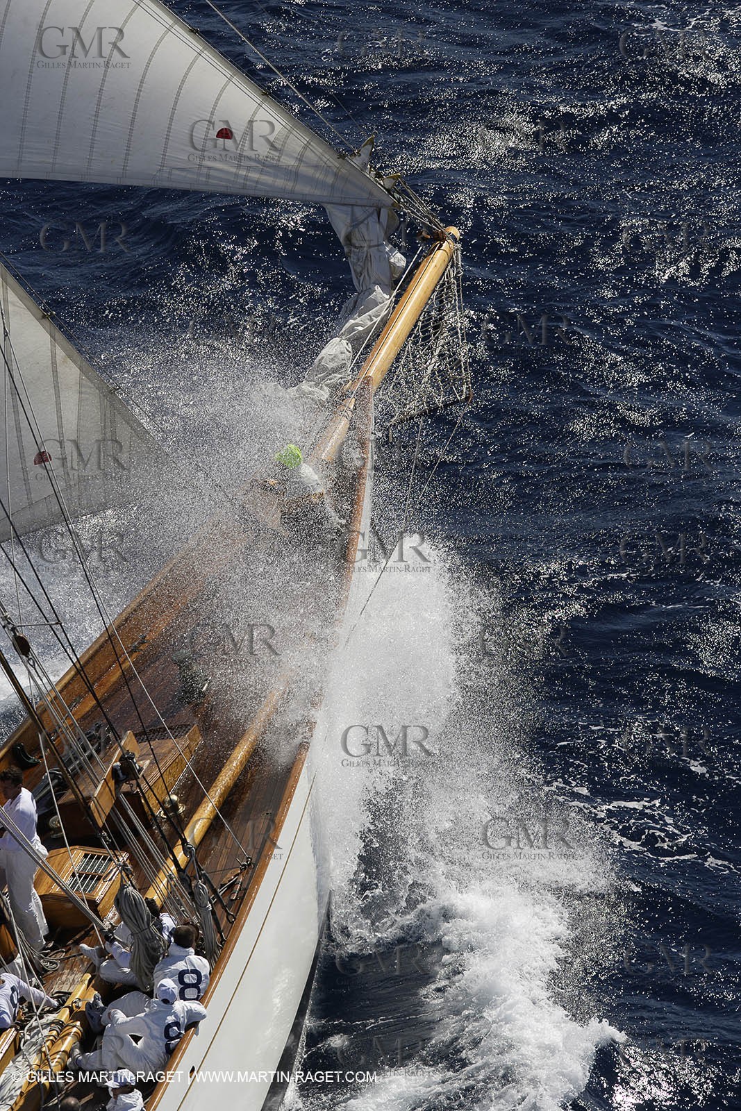 07 10 2006 - Saint Tropez (Fr) - Voiles de Saint Tropez 2006 - Classic Yachts - Moonbeam IV