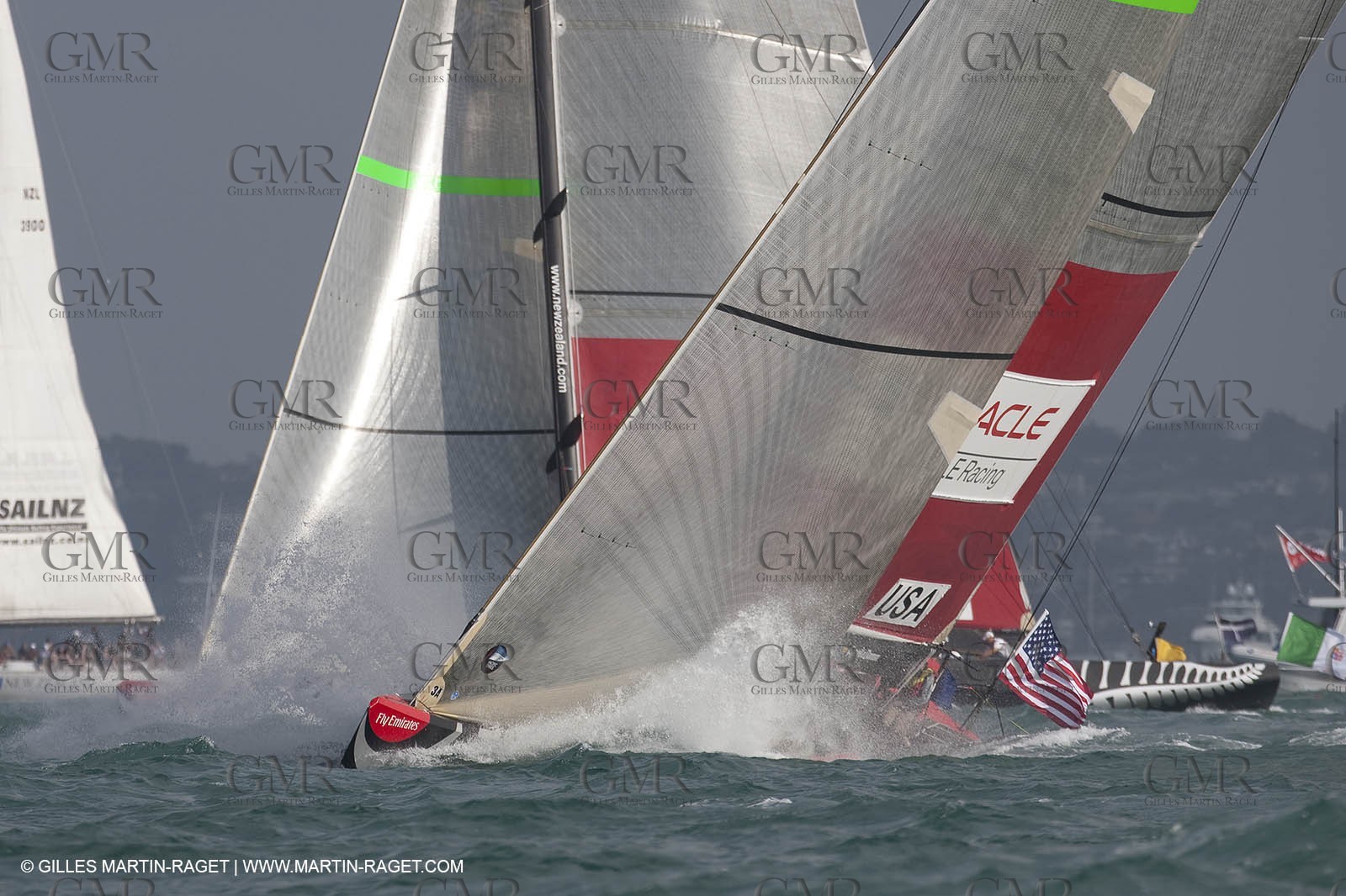 05 02 2009 - Auckland (NZL) -  Louis Vuitton Pacific Series -  Racing Day 4 - Round Robin 2