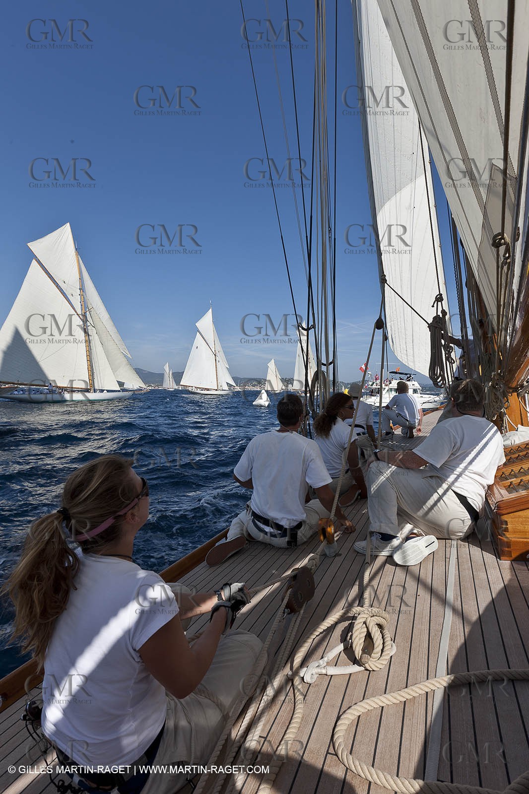 01 10 2011 - Saint Tropez (FRA,13) - Voiles de Saint Tropez 2011 - Classic Yachts - Day 5 - Onboard Mariquita
