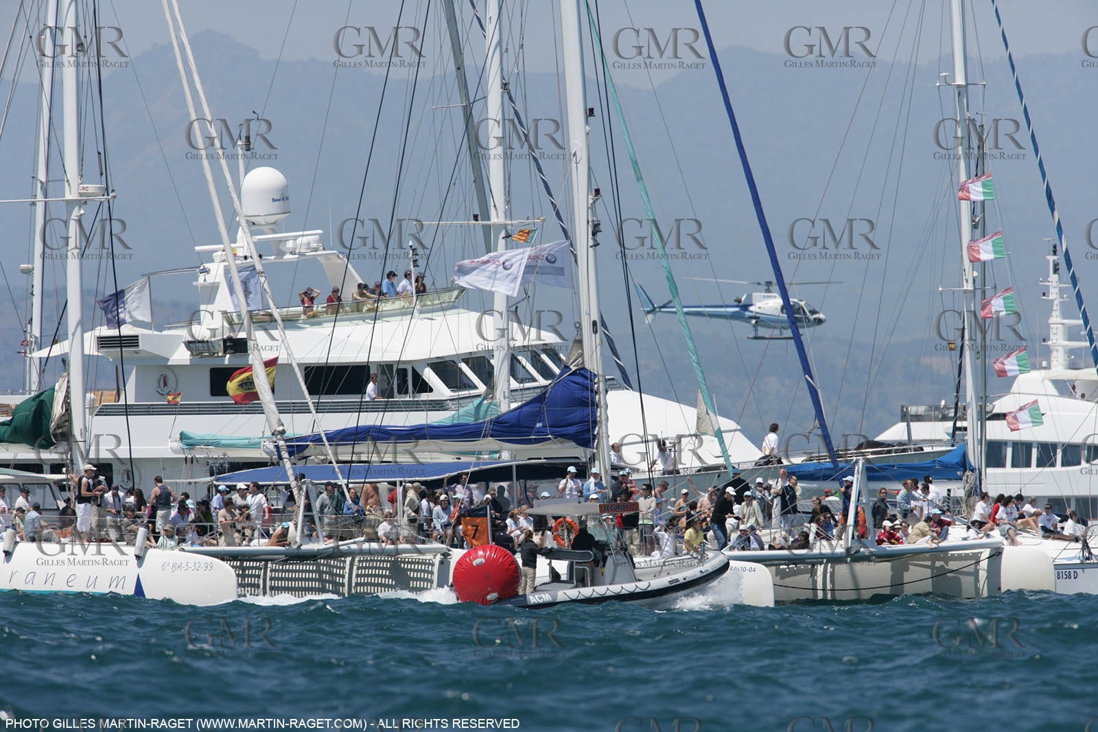 02 06 2007-Valencia (Spain)- 32nd America's Cup - Louis Vuitton Cup Final - Day 2
