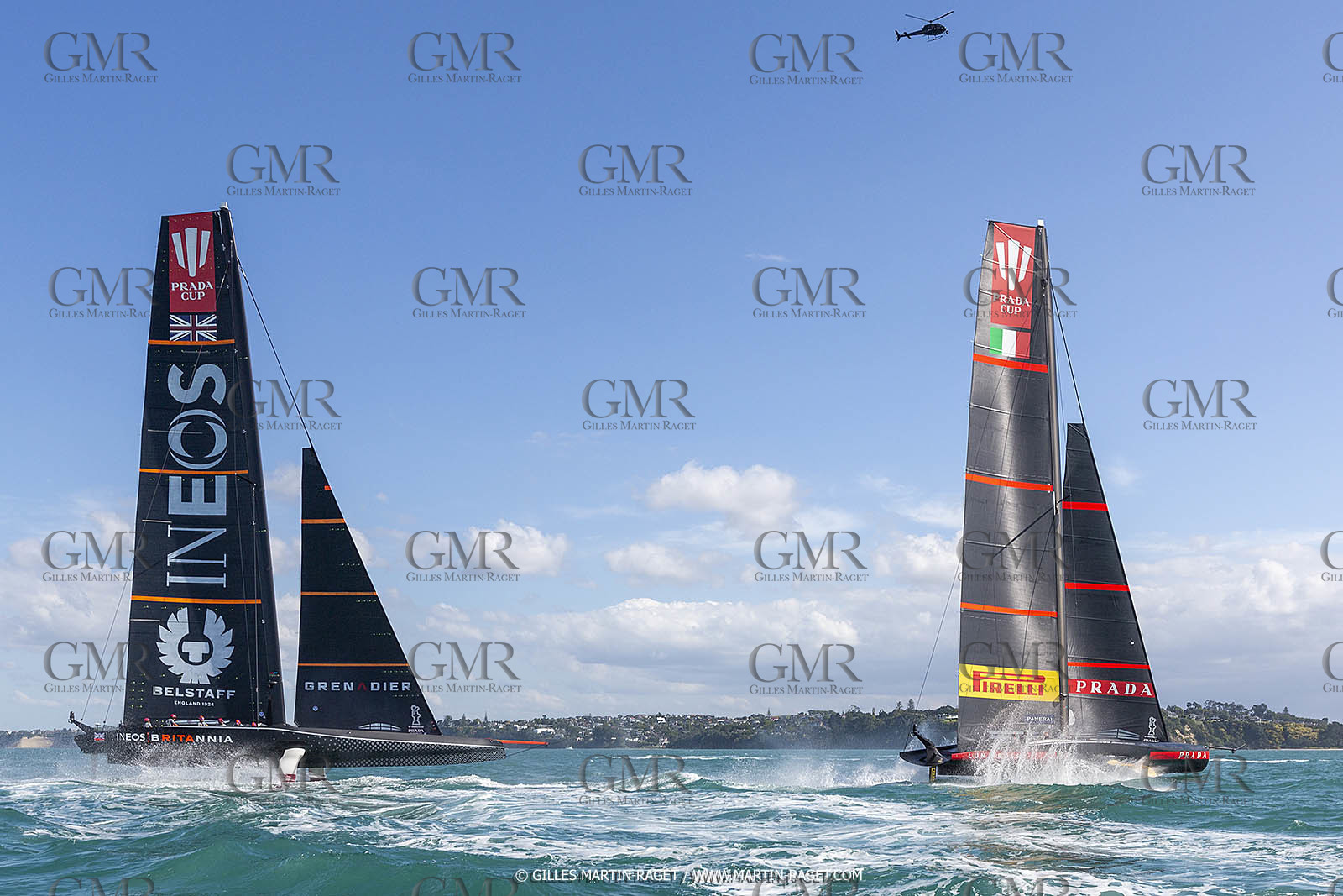 12 01 2021, Auckland (NZL), 36th America's Cup, Practice Racing