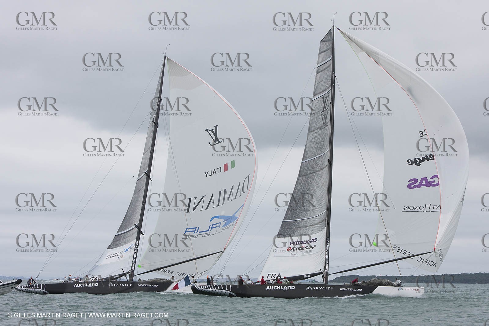 31 01 2009 - Auckland (NZL) -  Louis Vuitton Pacific Series -  Racing Day 2