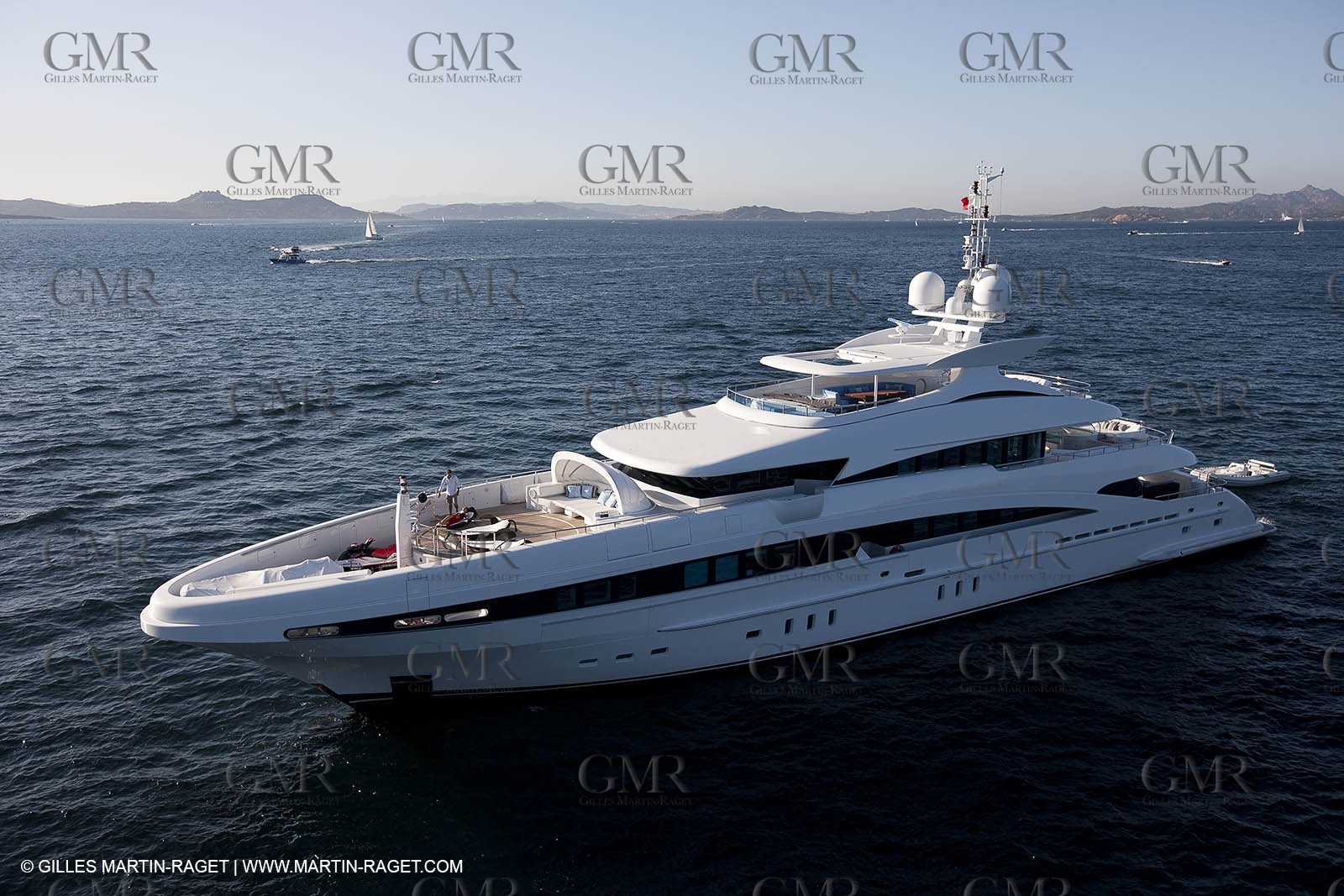 18 08 2011 - La Maddalena (ITA, Sardinia) - Motor yacht Inception