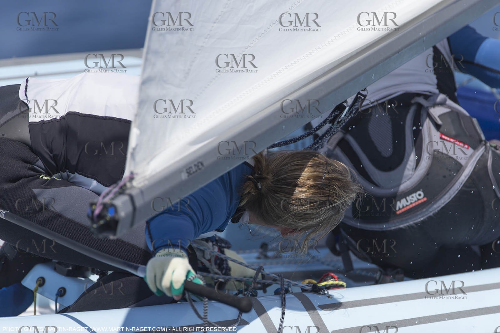 10 04 2015, Marseille (FRA), Yachting Club de la Pointe Rouge - Coupe Internationale de Printemps des 470, Day 3